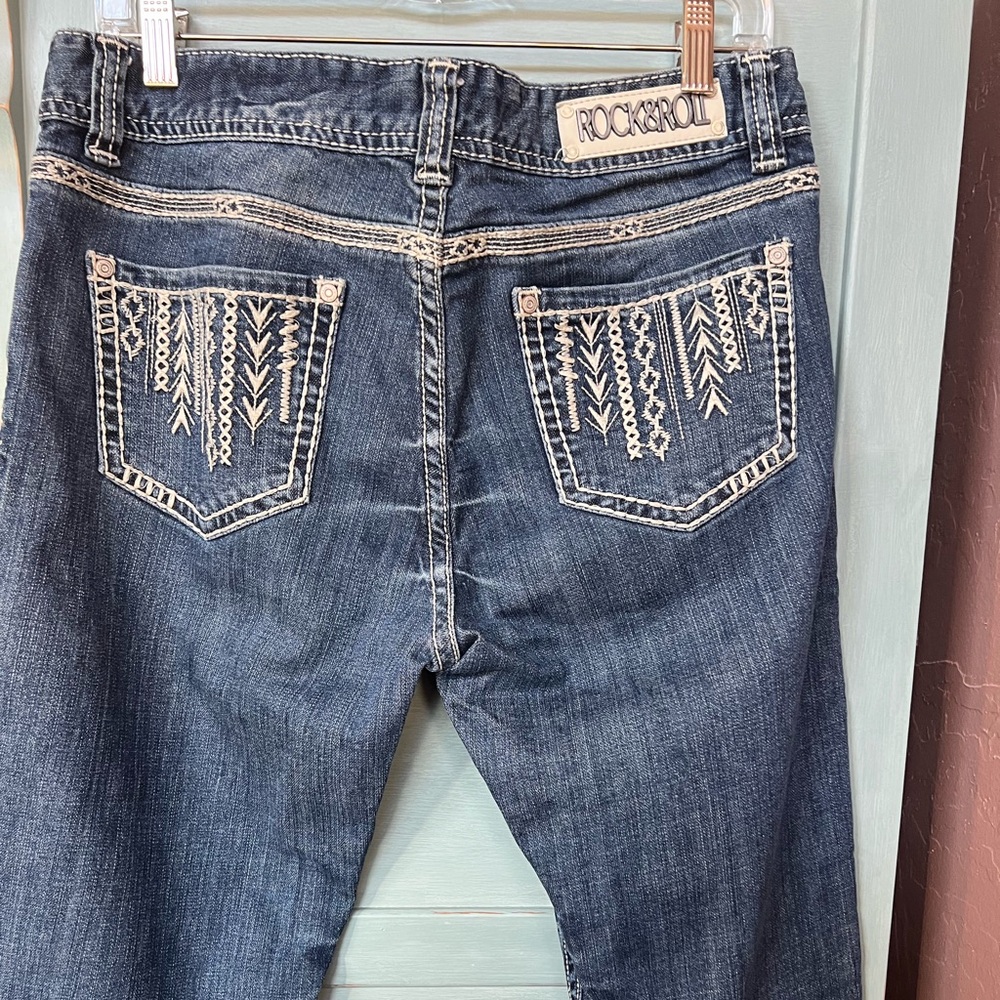 Rock & Roll Cowgirl Boyfriend Blue
Jeans 29x32